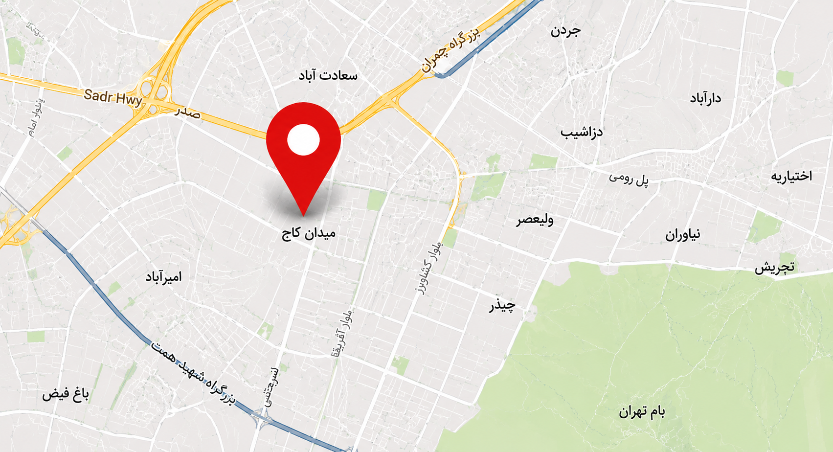 نقشه و دسترسی